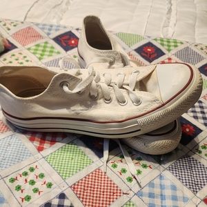 Converse shoes white size 8